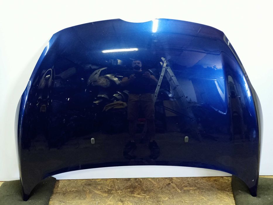 Ford Fiesta MK7 maska przód przednia kolor B9 granatowa oryginał