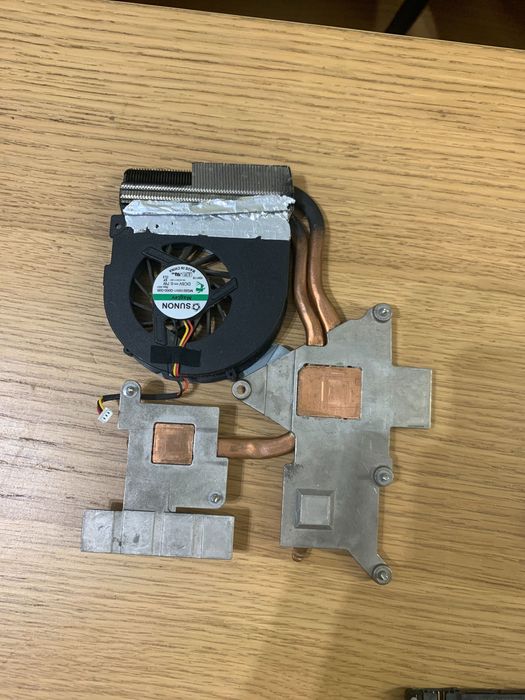 Dissipador e ventoinha para insys