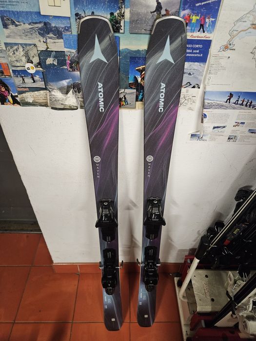 Piękne Damskie Narty Atomic Maven 153 +  buty scott celeste