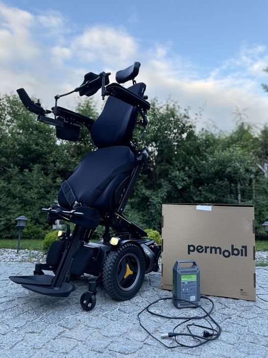 wózek inwalidzki elektryczny Permobil F5-VS Corpus 12km/h z funkcją stania pionizacji full opcja!