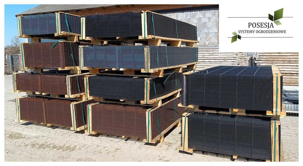 ogrodzenie panelowe 1,23+ podmurówka