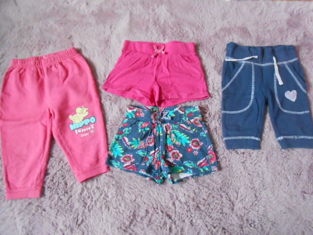 zestawy ubranek dziewczynka 92 cm bluzki, spodnie spodenki bluzy body