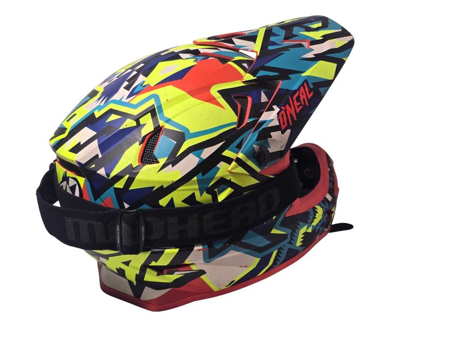 Kask O'neal Backflip Rl2 Muerta + Gogle