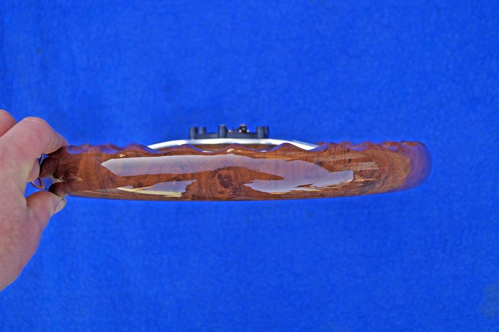 Руль ретро спортивный (под дерево) 350мм