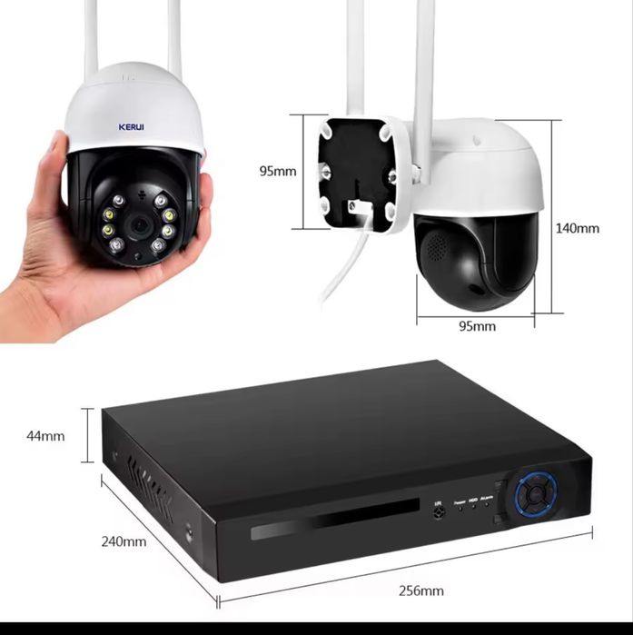Комплект камер видеонаблюдения Kerui