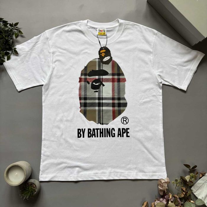 Bape x Burberry футболка