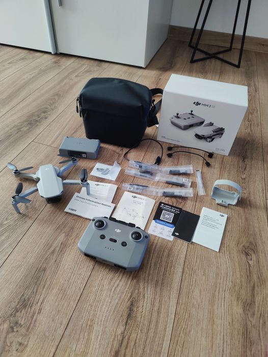Dron DJI Mini 2 SE Fly More Combo - gwarancja, jak nowy