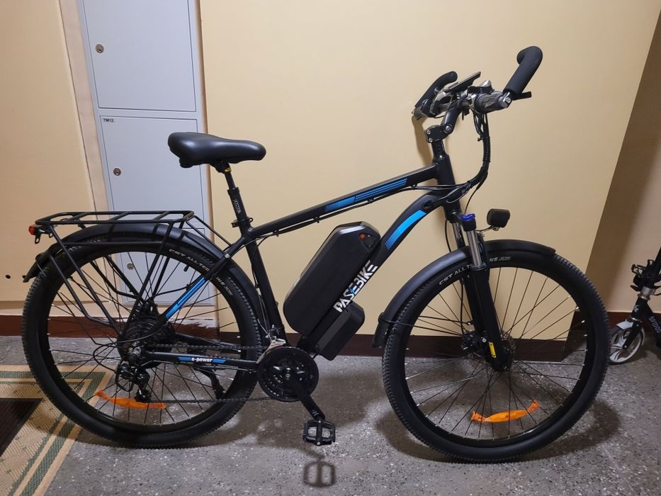 Rower Elektryczny Pasebike c29 250W 65Nm 48V 21Ah  120km 29"×2.1  330km przebiegu Jak Nowy