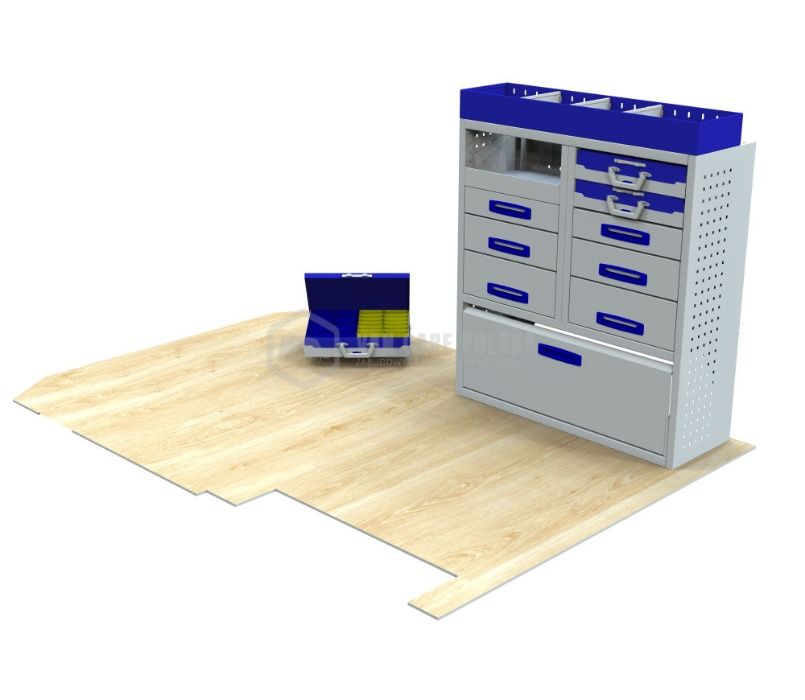 Zabudowa warsztatowa do busa komplet