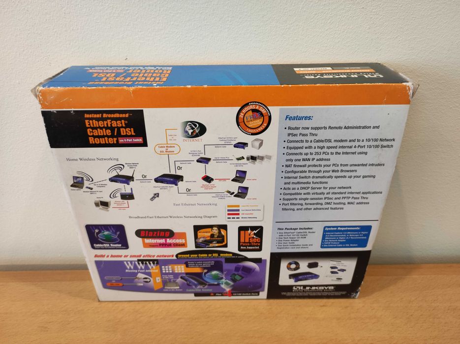 Linksys EtherFast Cable-DSL Router