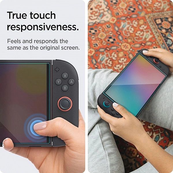 Szkło Hartowane Spigen Glas.tr "Ez Fit" 2-Pack Nintendo Switch 2 Clear