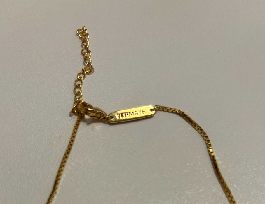 Naszyjnik pozłacany - Vermaye - szwajcarska biżuteria premium - 40 cm