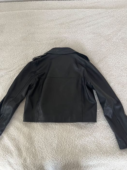 Шкіряна куртка massimodutti