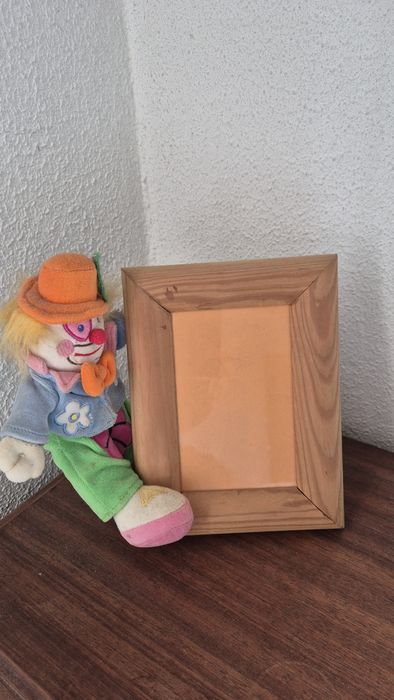 Molfura com palhaço de tecido