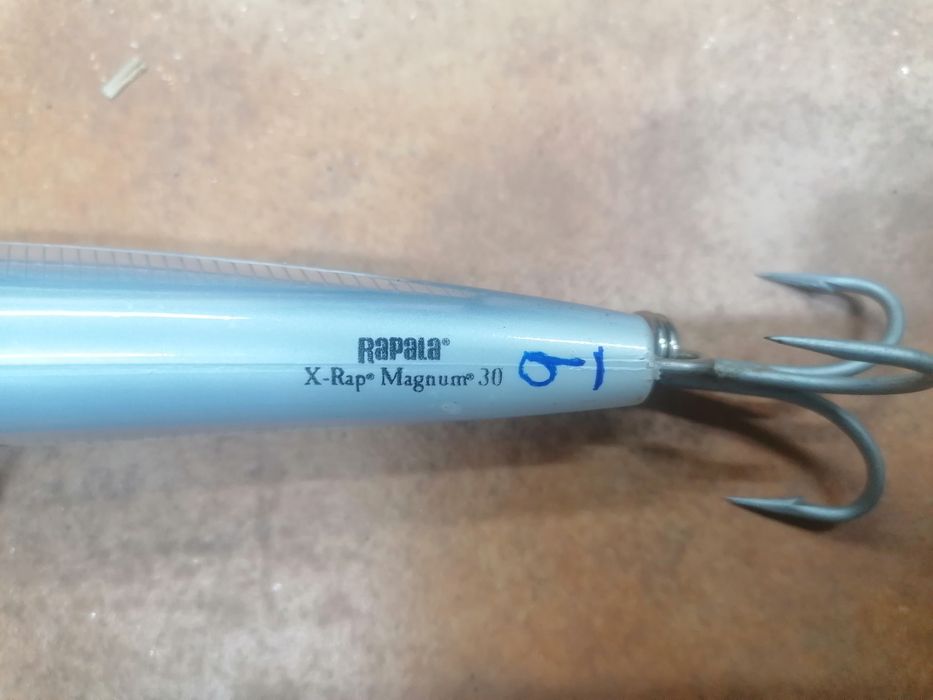 Amostras de pesca Rapala e Storm