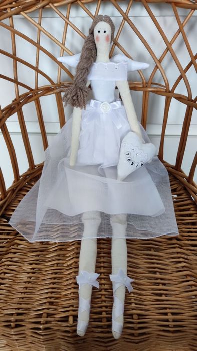 Lalka Tilda - pamiątka chrztu