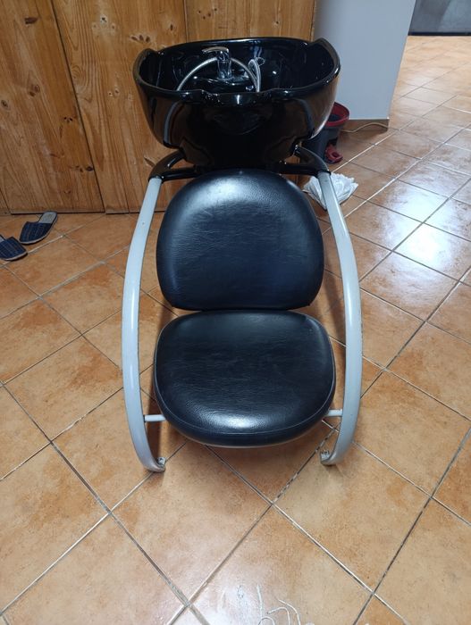 Rampa de lavagem profissional em bom estado