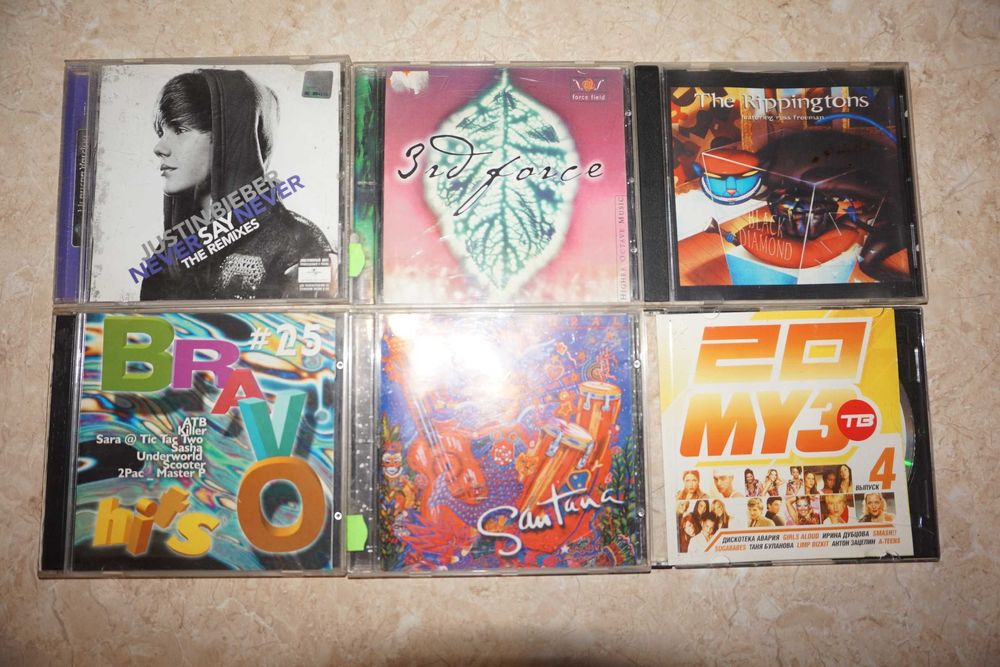 CD диски. Лицензия. Зарубежная эстрада. Диско, Хауз и др.