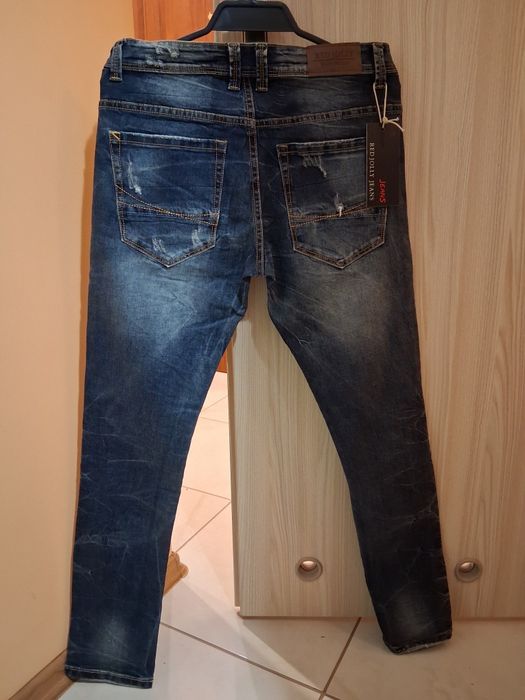 Nowe jeansy męskie r. 46/32
