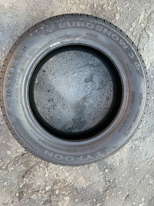 Шини 205/55 R16 пара Tyfoon 2024p зима 9мм