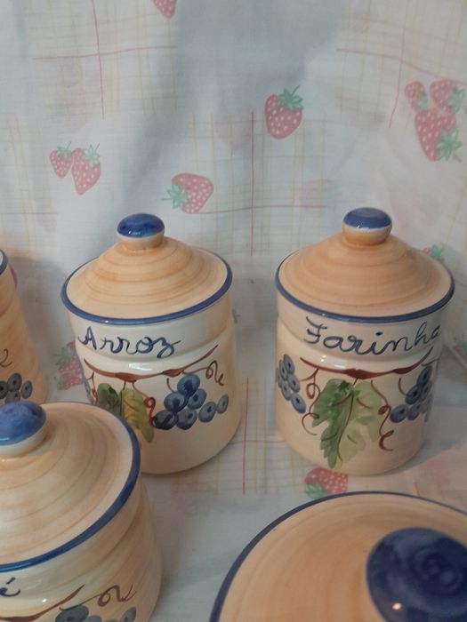 Conjunto de potes de cozinha