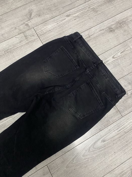 Black Flared Jeans Джинси Y2k, opium, emo