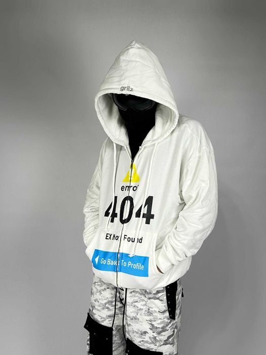 Худі Project G/R Grailz zip hoodie зипка белая кофта біла худи зіп