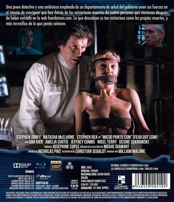 Miedo Punto Com/Medo.com (Blu-Ray)-(Legendas Brasileiro)