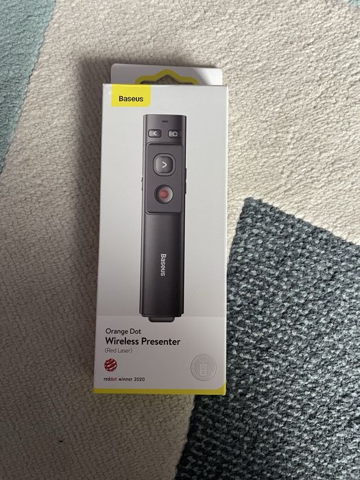 Baseus Orange Dot Wireless Presenter – nowy, w opakowaniu