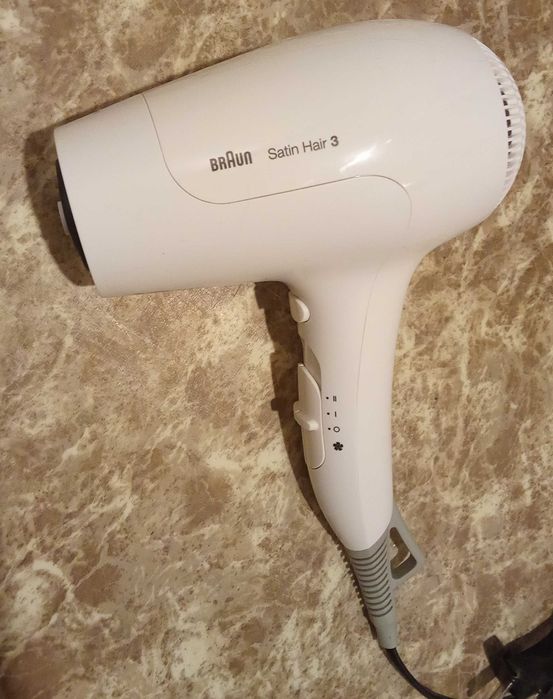 Braun Satin Hair 3 Suszarka do włosów biała NOWA