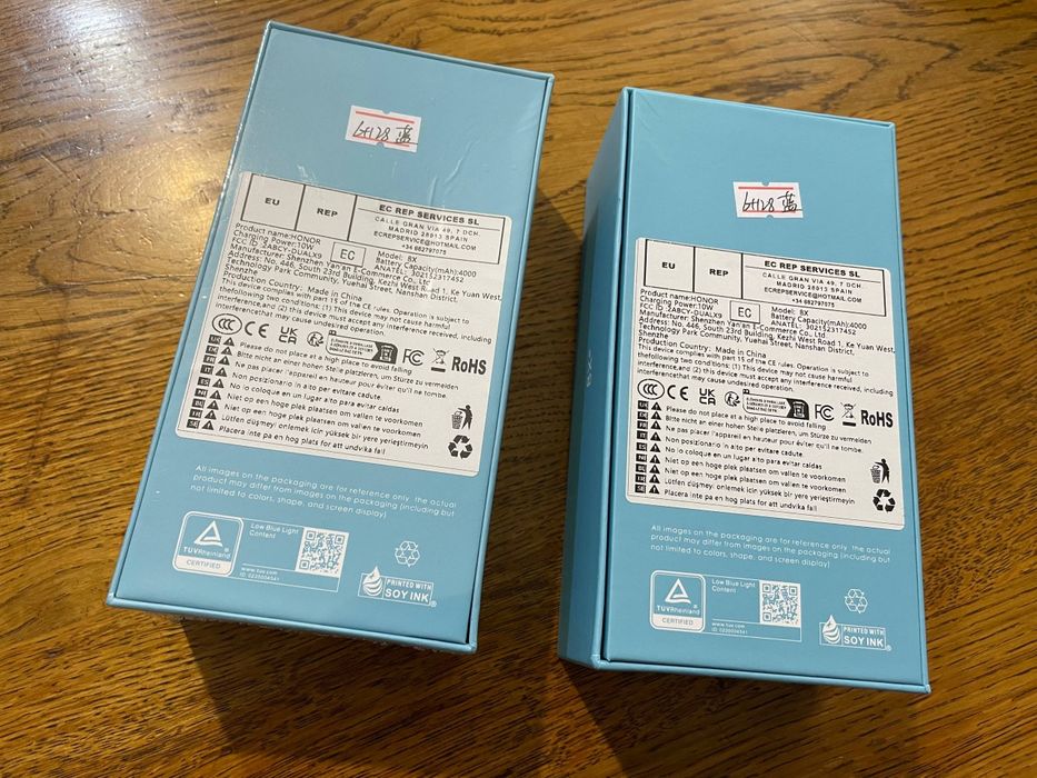 ‼️Новий оригінал смартфон Honor 8x 6/128gb ( dark blue ) GLOBAL VERSION  ‼️