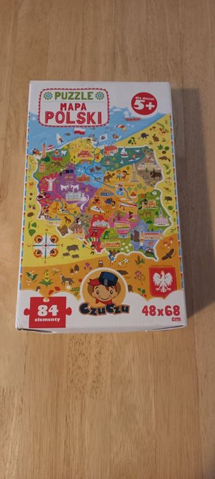 Puzzle Mapa Polski Czuczu