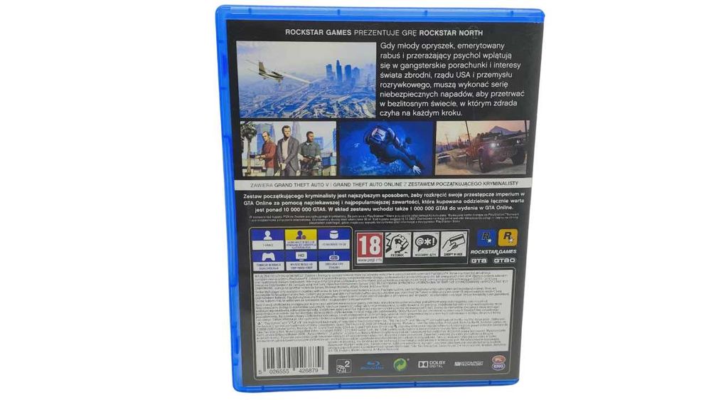 Gra PS4 Grand Theft Auto V GTA V - po polsku