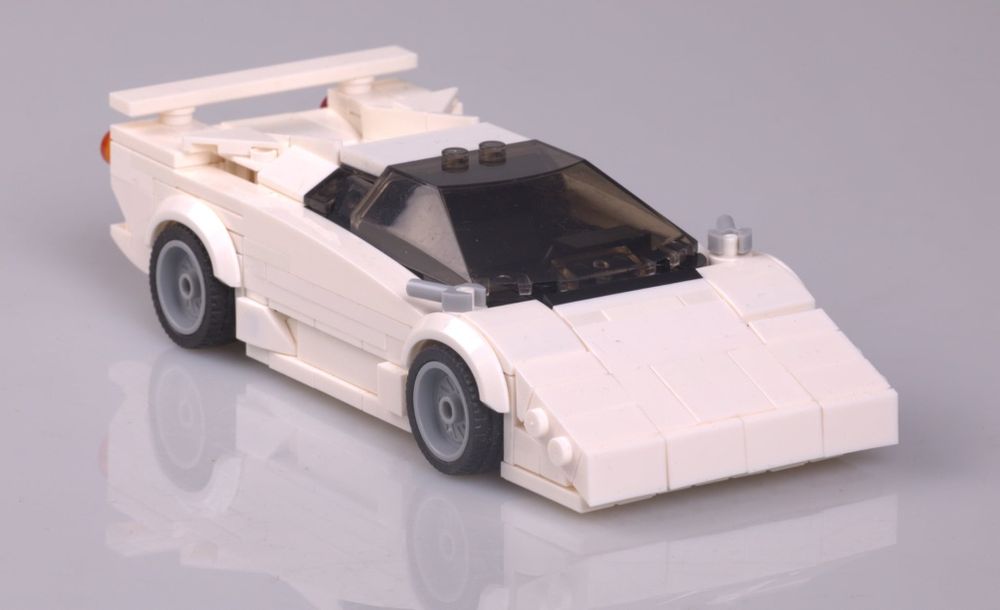 Lamborghini Countach z klocków