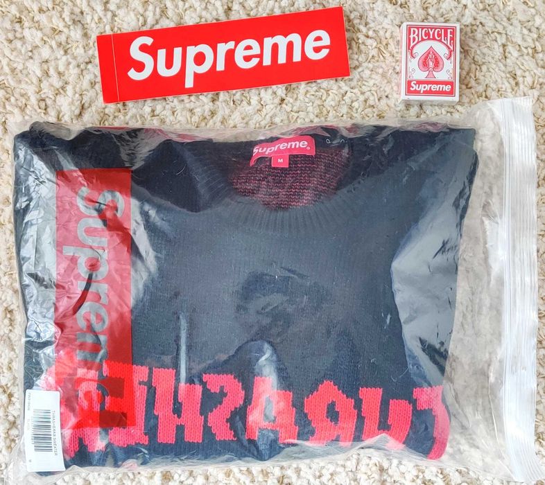 Camisola Supreme-Thrasher preta, tam. M (FW21)