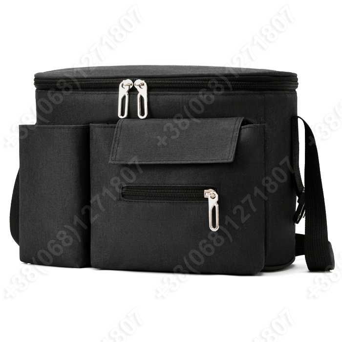 Сумка для коляски универсальная органайзер мамы до візочка Черная