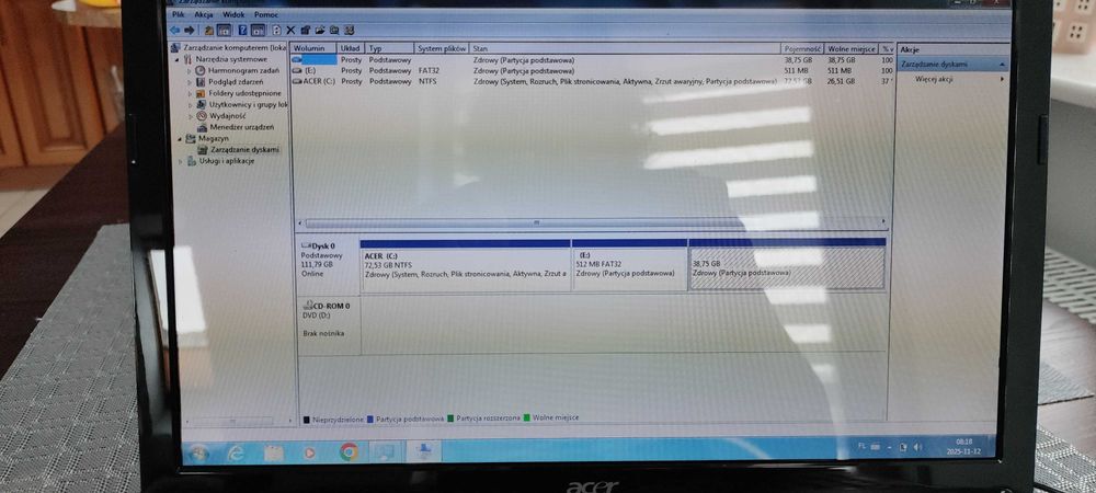 Laptop Acer Aspire 5737z