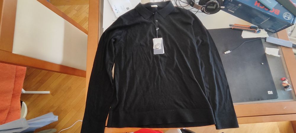 Camisola de caxemira nova Decenio