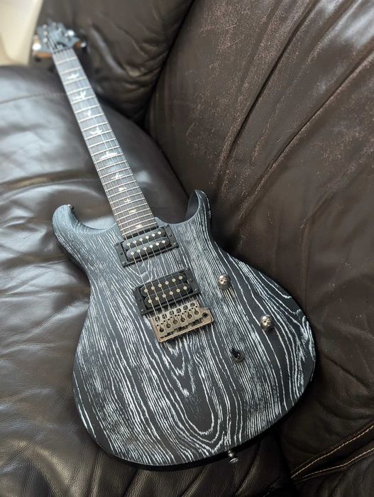 Электрогитара PRS SE Swamp Ash CE 24 - Sandblasted White