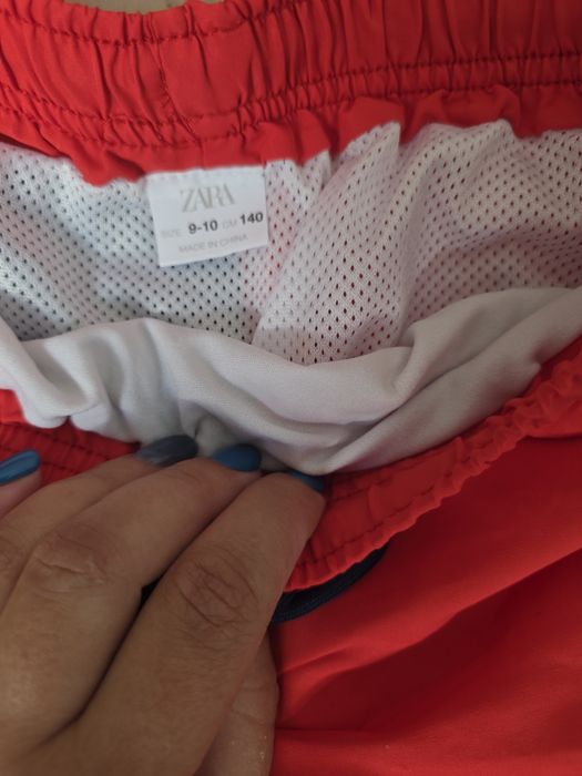 Zestaw 2 par spodenek chłopięcych na lato: ZARA (140) & Fox&Bunny (134)
