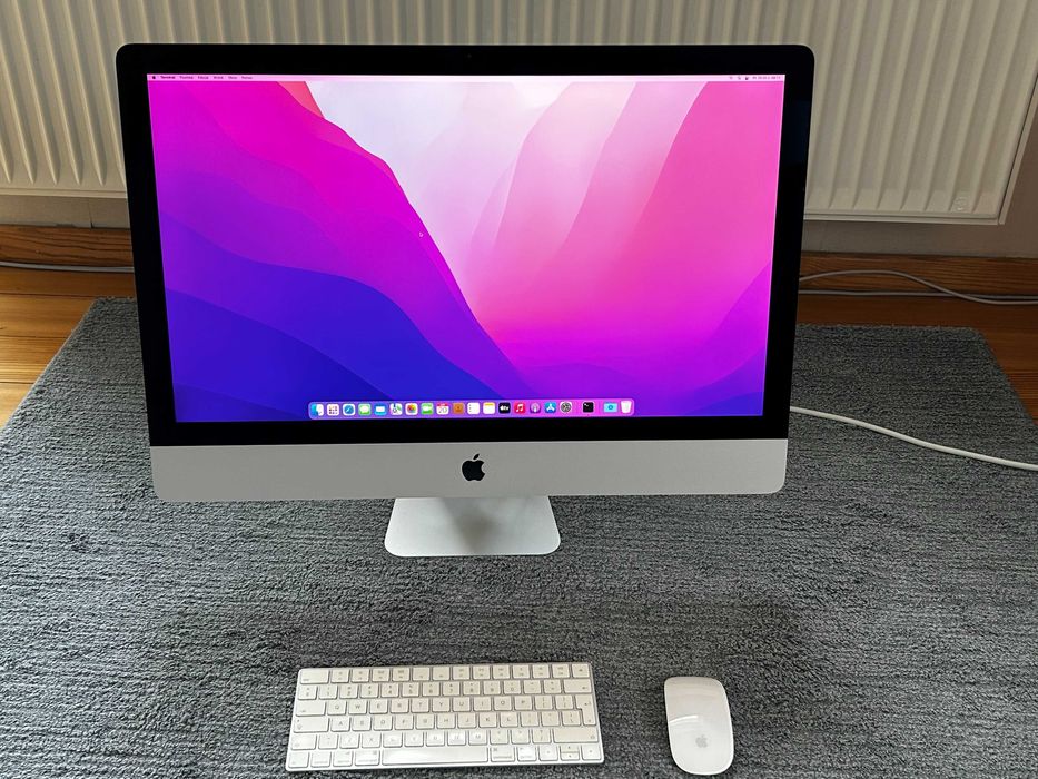 iMac 27" Retina 5K Late 2015 - myszka i klawiatura