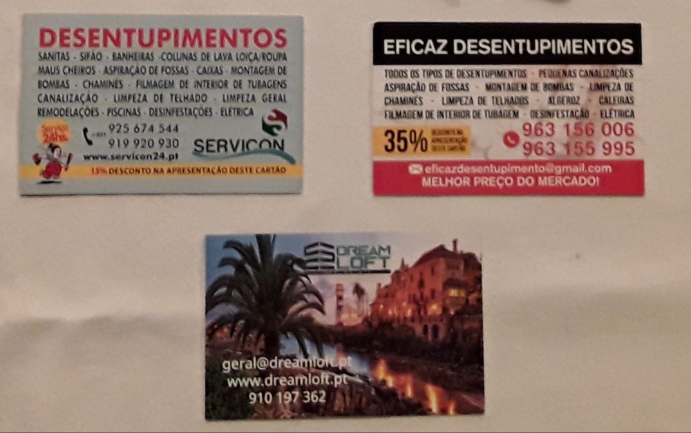 Calendários de bolso dos anos 2000