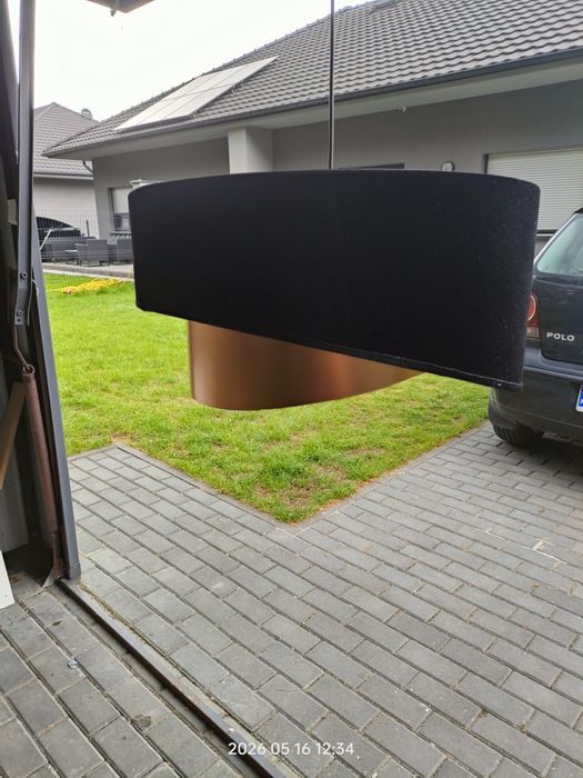 Lampa czarno-zlota Tk Lighting Tercio