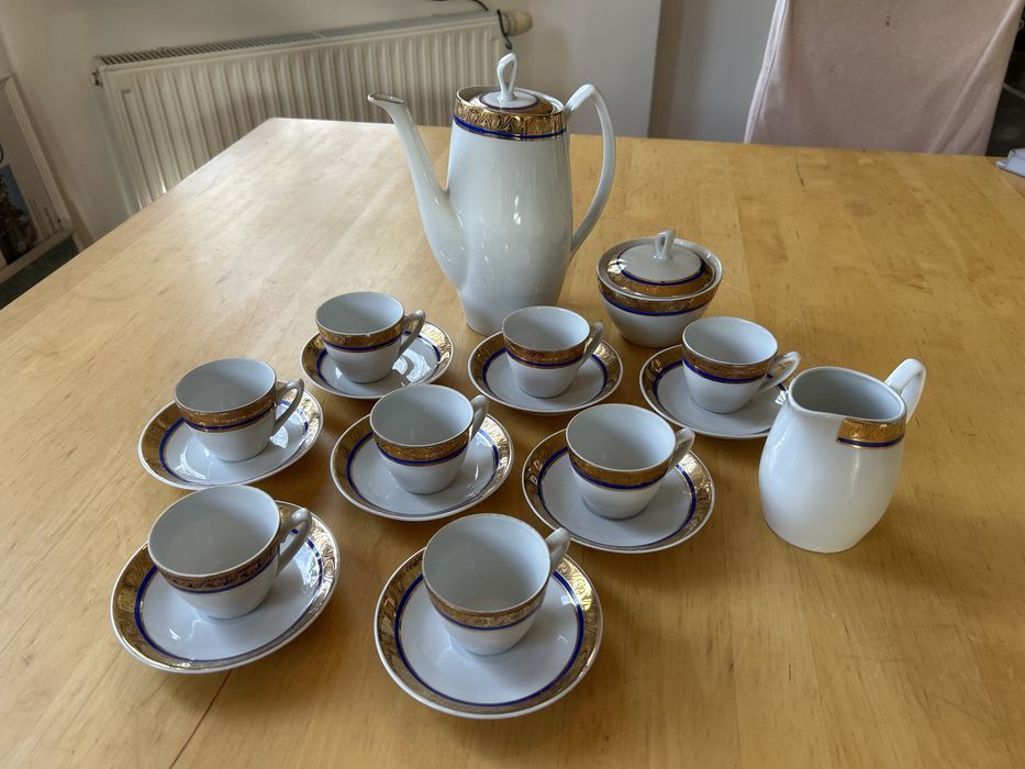 Zestaw porcelany do kawy herbaty Chodzież