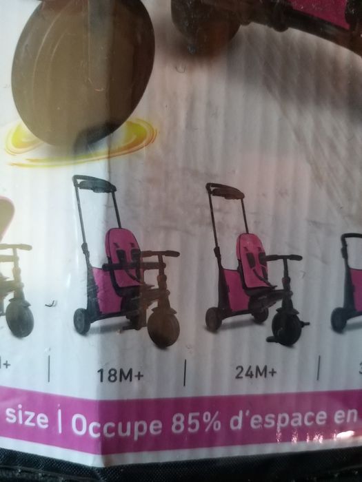 Rowerek torba wózek od 9/36m