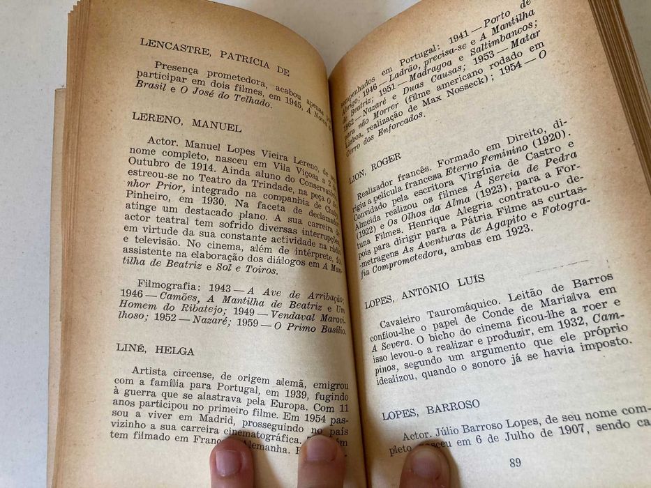 Livro - Nomes e Números do Cinema Português (portes grátis)