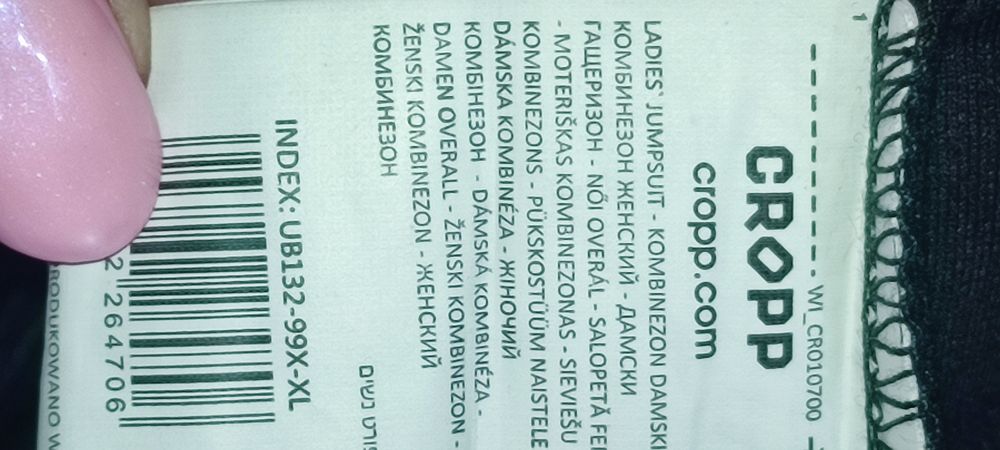 Świetny kombinezon Cropp rozm L-XL wymiary na fotkach