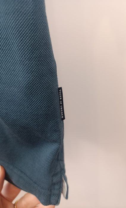 Tiger of Sweden męska koszulka polo polówka sportowa r.L bawełna