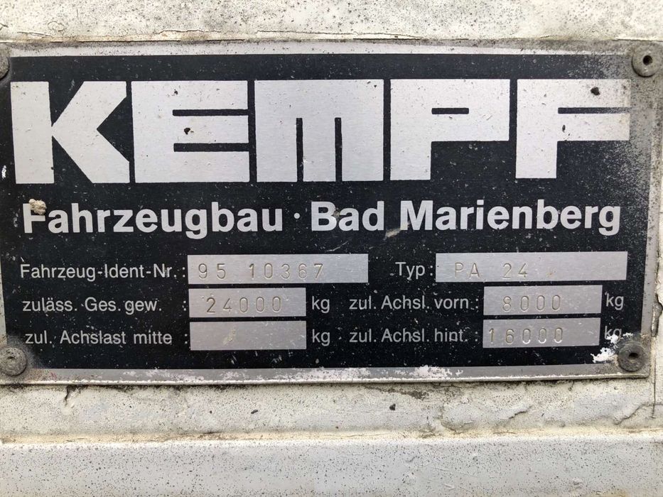 Причіп подушки 19т вантажопідйомність