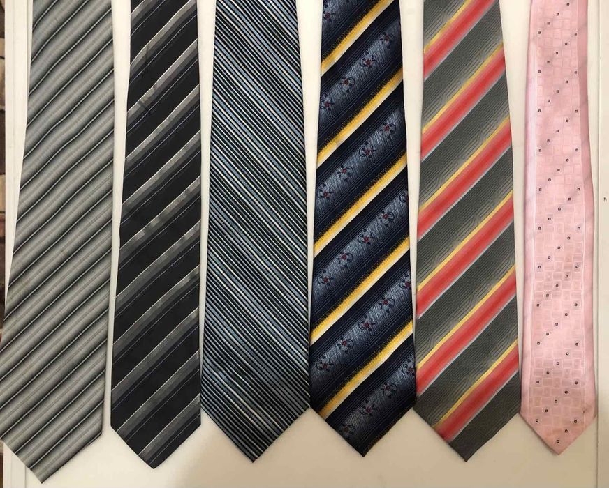 Галстуки разные ретро